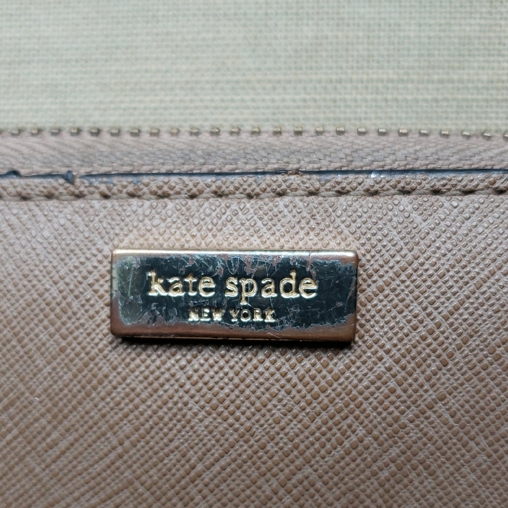 Kate Spade Black and Tan Wallet - Picture 6 of 17